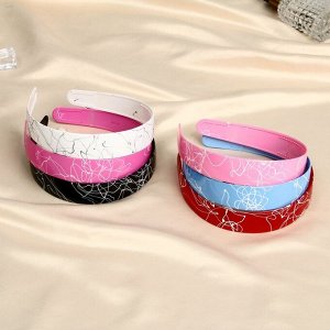 Ободок для волос «Эскиз», 2.5 см, МИКС