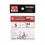 Крючки Kujira Universal 180, цвет BN, № 5, 10 шт.