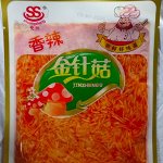 Грибы энокитаке острые 250 г, (ЭНОКИ, Золотистые нити) Китай