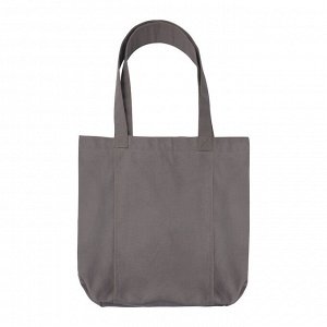 Холщовая сумка, цвет серый
