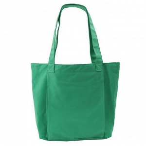 Холщовая сумка, цвет зеленый