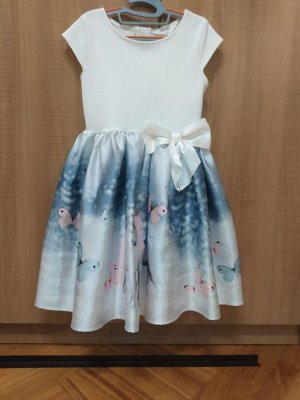 Нарядное платье H&M, 122-128 см