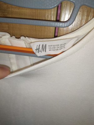 Нарядное платье H&M, 122-128 см