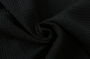 Женское платье с коротким рукавом, цвет черный, с принтом