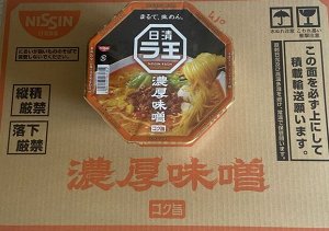 ЯПОНСКИЙ ЛАПША-РАМЕН MISO (ящик 12 шт)