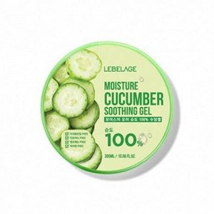 LEBELAGE Гель для тела с эстрактом огурца увлажнение 100% Moisture Cucumber 100% Soothing Gel