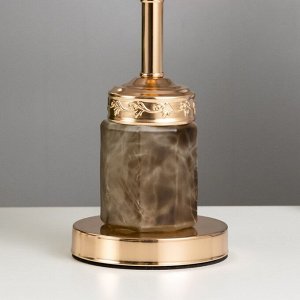 Настольная лампа с подсветкой "Беатриса" Е27 40Вт золото 22х22х37,5 см