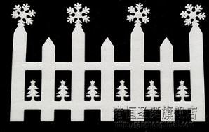 Забор для новогодней ёлки