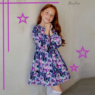 SovaLina Более 100 моделей платьев для девочек