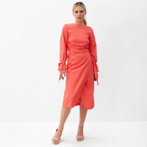 Платье женское MINAKU: Casual Collection цвет красный, р-р 48