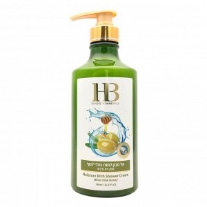 Health &amp; Beauty Увлажняющий крем для душа с оливковым маслом и медом, 780 мл