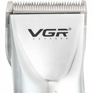Профессиональная Машинка для стрижки волос, бороды, усов VGR-069 аккумуляторная LED дисплей