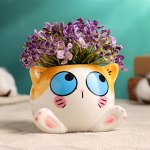 Кашпо &quot;Котенок&quot; 8х9х6см