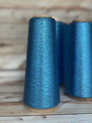 Пряжа для вязания 50 гр, Hagoromo 66% полиэстер, 34% полиамид 6000м/100г  Голубая бирюза