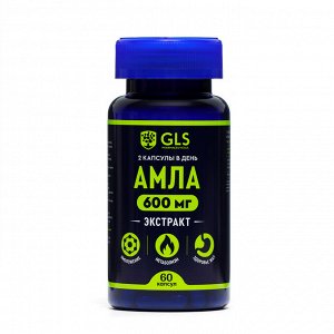 Витамины Амла GLS для мозга, 60 капсул по 400