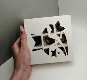 Коробка конфет - сердечки