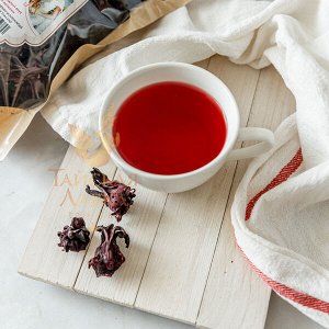 Чайный напиток Сбор сушеных цветов гибискуса (Каркаде)