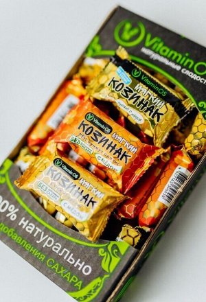 SuperNut Козинаки Мягкие арахис мёд &quot;Vitaminos&quot; 400 гр