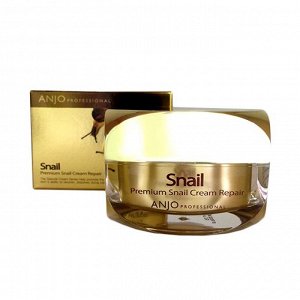 ANJO УЛИТОЧНЫЙ МУЦИН Крем для лица восстанавливающий Premium Snail Cream Repair, 50 мл