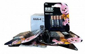 DURACELL®  Basic AAA Батарейки алкалиновые 1.5V LR03, 4 штук в блистере