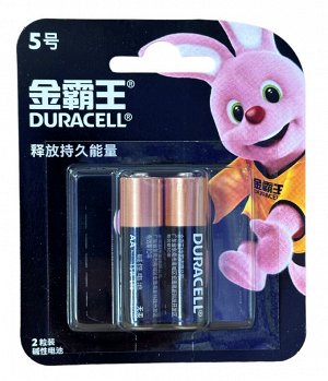 DURACELL®  Basic AA Батарейки алкалиновые 1.5V LR6, 2 штук в блистере