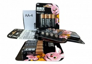 DURACELL®  Basic AA Батарейки алкалиновые 1.5V LR6, 4 штук в блистере