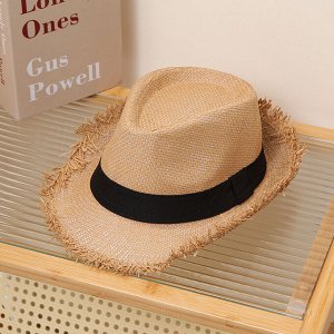 Мужская солнцезащитная шляпа, цвет светло-коричневый