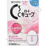 Rohto C3 - нейтральные глазные капли для контактных линз с кислородом