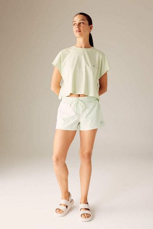 DeFactoFit Slim Fit Гибкие текстурированные шорты для плавания