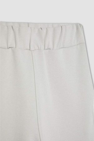 DeFactoFit Спортивные штаны из эластичной ткани для дайвинга со стандартным кроем и двойными карманами