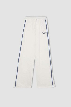 DeFactoFit НБА Лос-Анджелес Лейкерс Широкие спортивные штаны с карманами и широкими штанинами