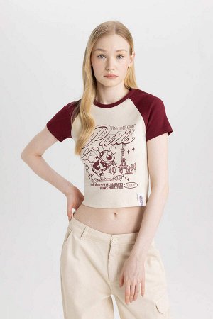 Облегающая футболка с короткими рукавами и принтом Cool PowerPuff Girls