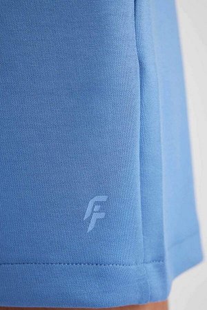 DeFactoFit Спортивные шорты стандартного кроя из джерси с короткими штанинами
