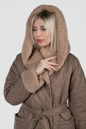 05-2160 Куртка женская зимняя (пояс)