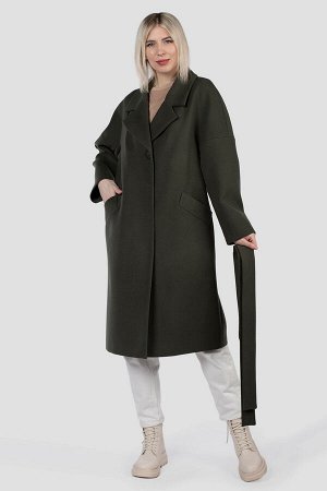 01-11805 Пальто женское демисезонное (пояс)