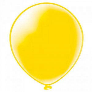 Воздушные шары пастель "Желтый"