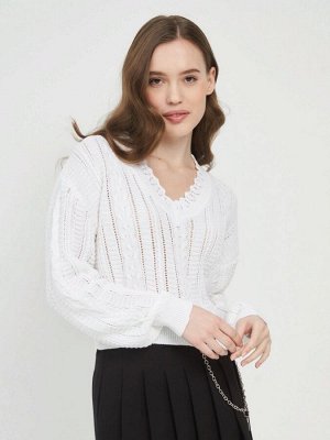 Джемпер женский 7221-40152   7001 белый