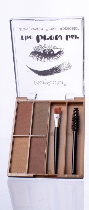 MC3021№01 ТНЕ BROW BAR Тени для бровей 4-х цветные НОВИНКА 2024!