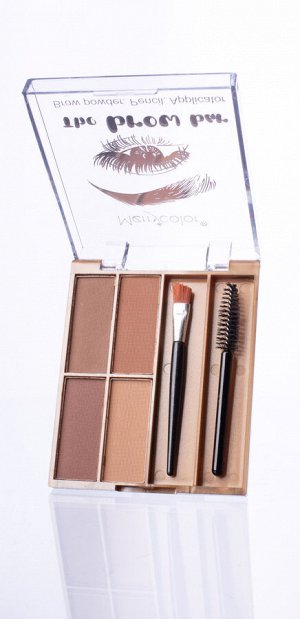 MC3021№02 ТНЕ BROW BAR Тени для бровей 4-х цветные НОВИНКА 2024!