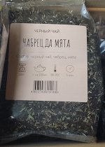 Чай черный Чабрец  да мята