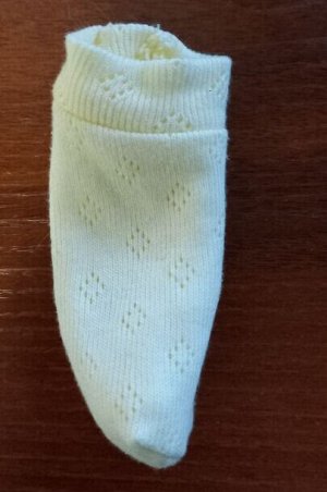 Носочки на хуанчика или куколку со ступней до 7 см