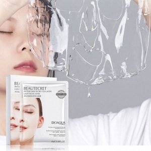 Гидрогелевая коллагеновая маска с пептидным компексом BioAqua Peptide Falmess Collagen Noblwoman Mask