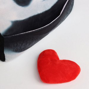 Рюкзак детский для девочки «Панда» с сердцем