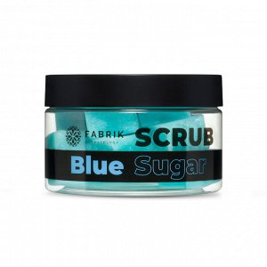 Fabrik cosmetology Скраб сахарный BLUE 200г Кубики Акция! /8/ 4827