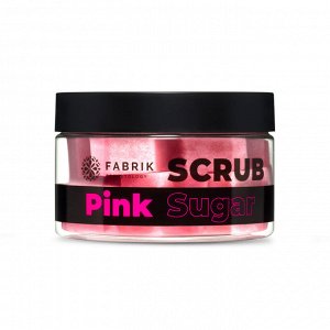 Fabrik cosmetology Скраб сахарный PINK 200г Кубики Акция! /16/ 4810