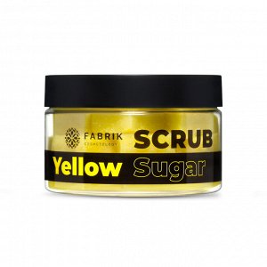 Fabrik cosmetology Скраб сахарный YELLOW 200г Кубики Акция! /8/ 4841