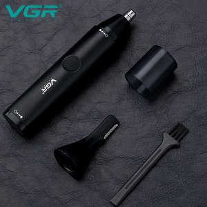 Профессиональный Триммер для стрижки волос в носу и ушах VGR V-613 аккумуляторная, для окантовки и подравнивания