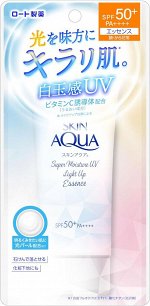 SKIN AQUA Super Moisture UV Light Up Essence - увлажняющая солнцезащитная эссенция для сияющей кожи