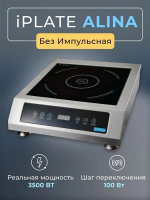 Индукционная плита  IPLATE ALINA 3500 Вт (модель 2023 года)