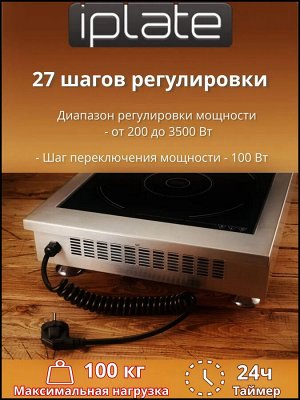 Индукционная плита  IPLATE NORA 3500 Вт